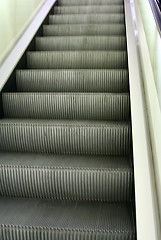 Image showing Escalator - way up