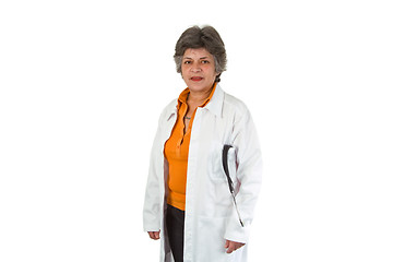 Image showing Senior woman doctor