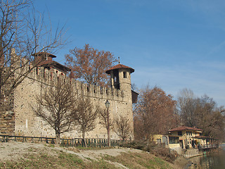 Image showing Castello Medievale, Turin, Italy