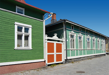 Image showing Colors of Wooden Finland