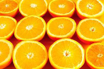 Image showing Orange background