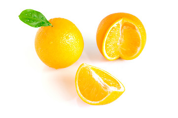 Image showing Sweet ripe oranges