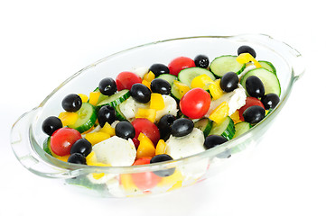 Image showing Tasty vegetable salad 