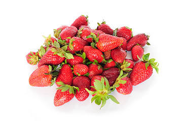 Image showing Delicious strawberries