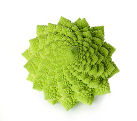 Image showing Romanesco isolated on white