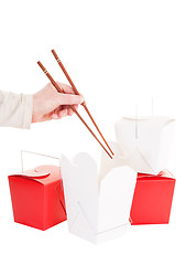 Image showing Chinese Take-out