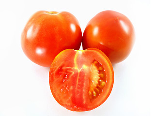 Image showing Red tomatoes