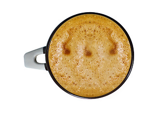 Image showing Cup of cappuccino 