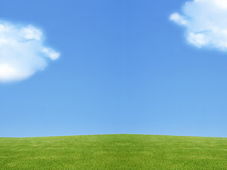 Image showing landscape of Green land 