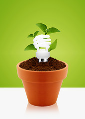 Image showing modern energy saving