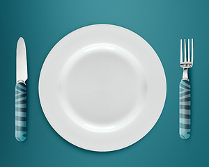 Image showing empty plate