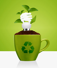 Image showing modern energy saving