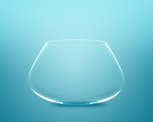 Image showing Empty fishbowl