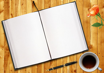 Image showing Blank book 