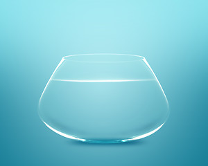 Image showing Empty fishbowl