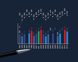 Image showing Business background