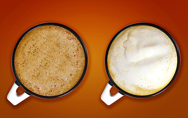 Image showing Cup of cappuccino 