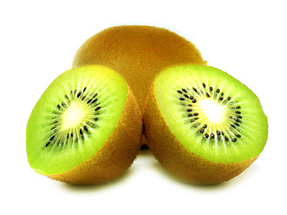 Image showing kiwi fruit on white background 