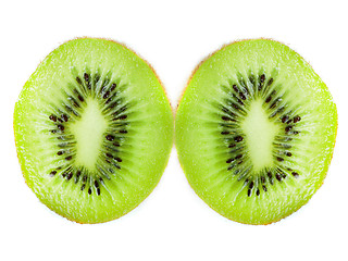 Image showing kiwi fruit on white background 