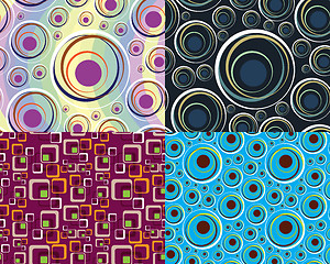 Image showing Abstract seamless background 