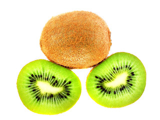 Image showing kiwi fruit on white background 