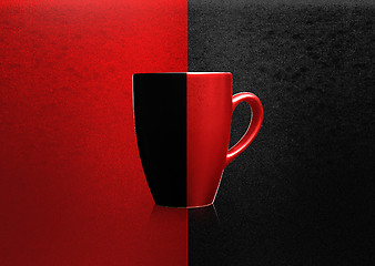 Image showing Two colors mug