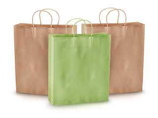 Image showing Paper shopping bag