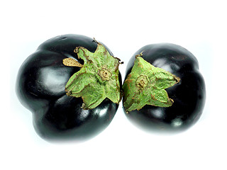 Image showing Fresh eggplant