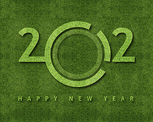 Image showing Happy new year 2012