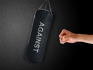 Image showing boxing bag