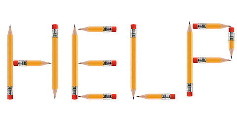 Image showing Help short Pencils