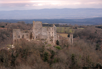 Image showing chateau cathare de Saissac