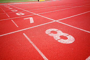 Image showing Running track