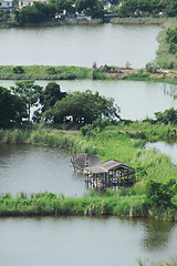 Image showing Rice terrace landscape in China 