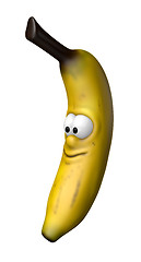 Image showing smiling banana