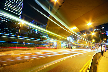 Image showing traffic night