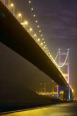 Image showing tsing ma bridge 