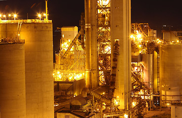 Image showing Cement Plant close up