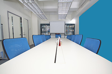 Image showing Conference room interior 