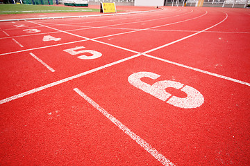 Image showing Running track