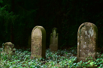 Image showing Jewish  graveyard