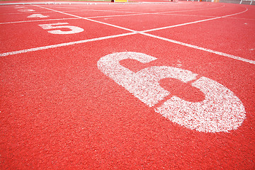 Image showing Running track