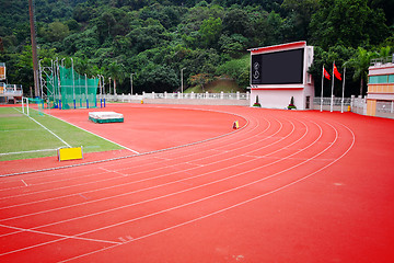 Image showing Running track