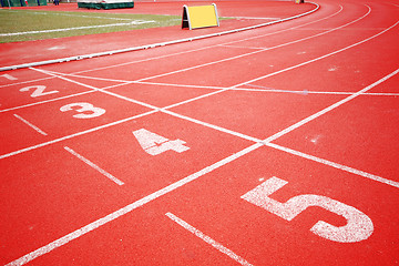 Image showing Running track