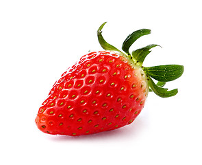 Image showing strawberry isolated on white 