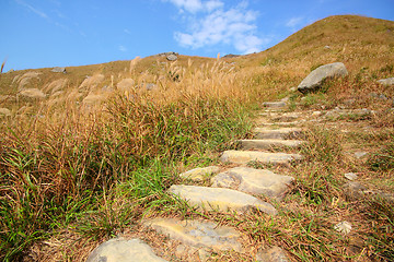 Image showing Stone path in the mountains
