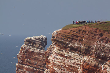 Image showing Photographers on Helgoland 