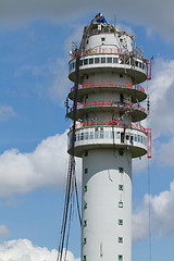 Image showing Radio Television Tower collapsed