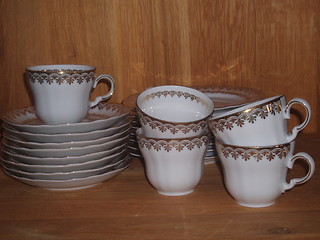 Image showing Grandmother's best coffeecups