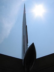 Image showing Aircraft - tail wings